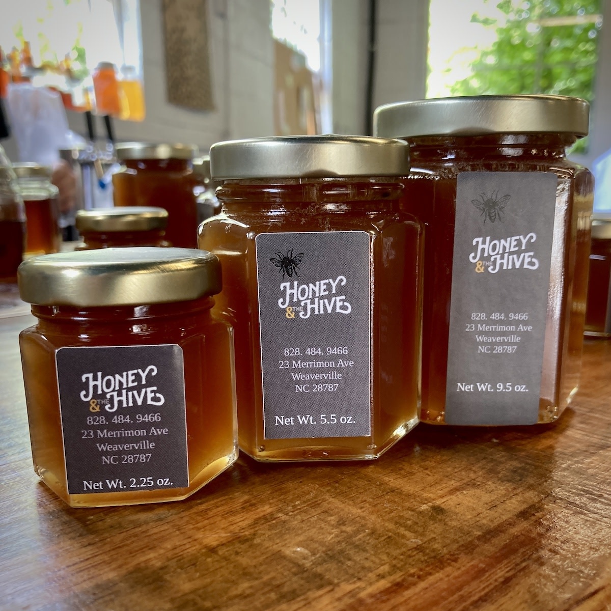 Honey & the Hive H+H Infused Honey, Jasmine Green Tea