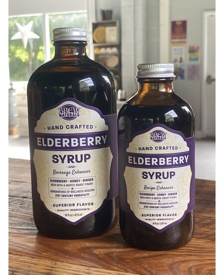 Brew Naturals Elderberry Syrup, 8 fl oz.