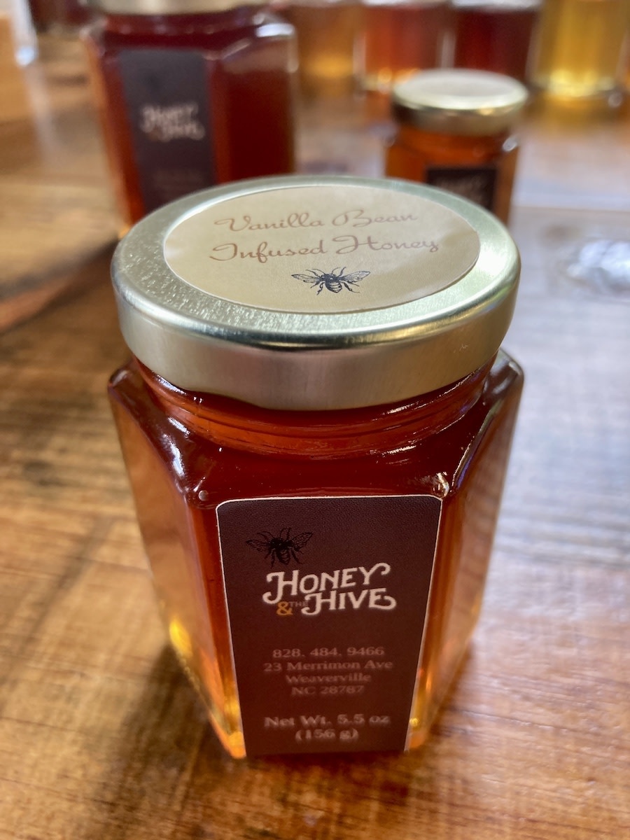 Honey & the Hive Vanilla Bean Infused Honey