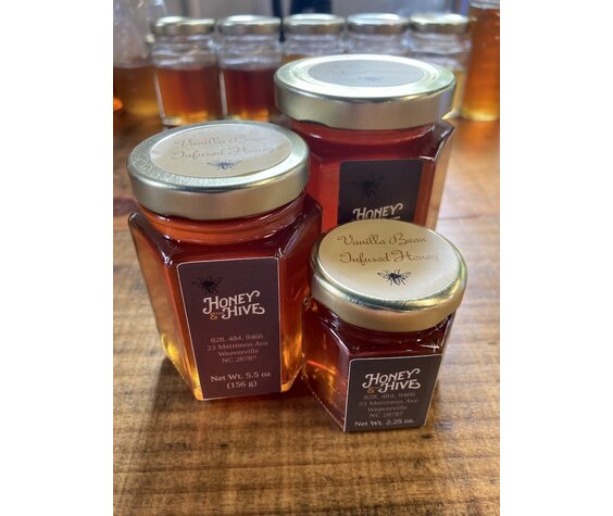 Honey & the Hive Vanilla Bean Infused Honey