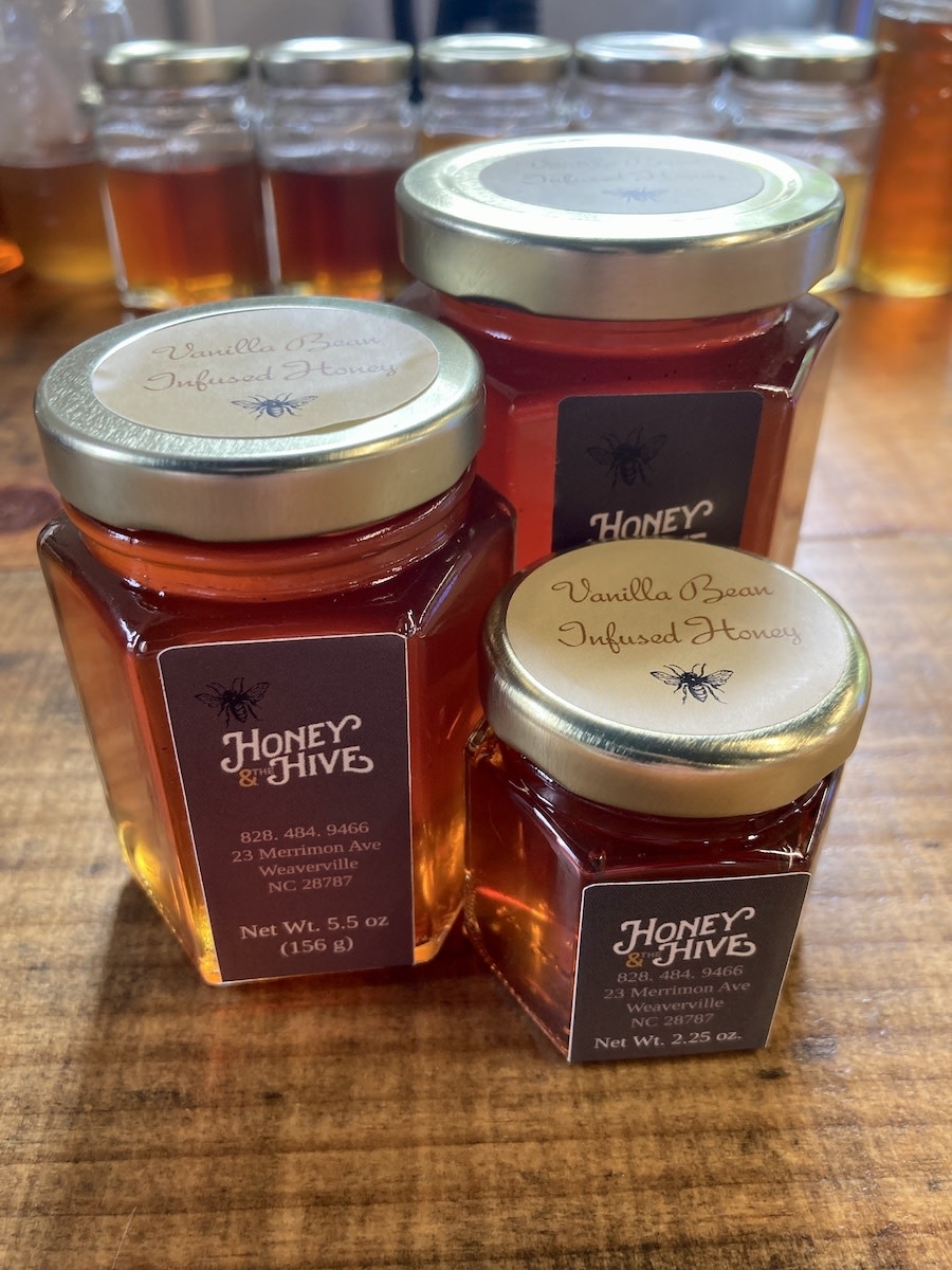 Honey & the Hive Vanilla Bean Infused Honey