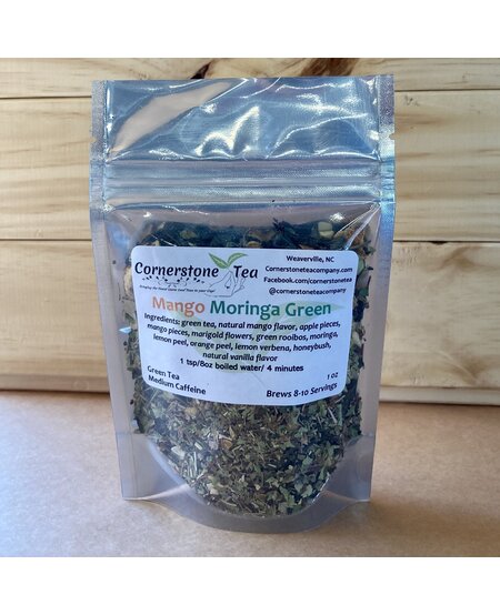 Cornerstone Tea Mango Moringa (Green)