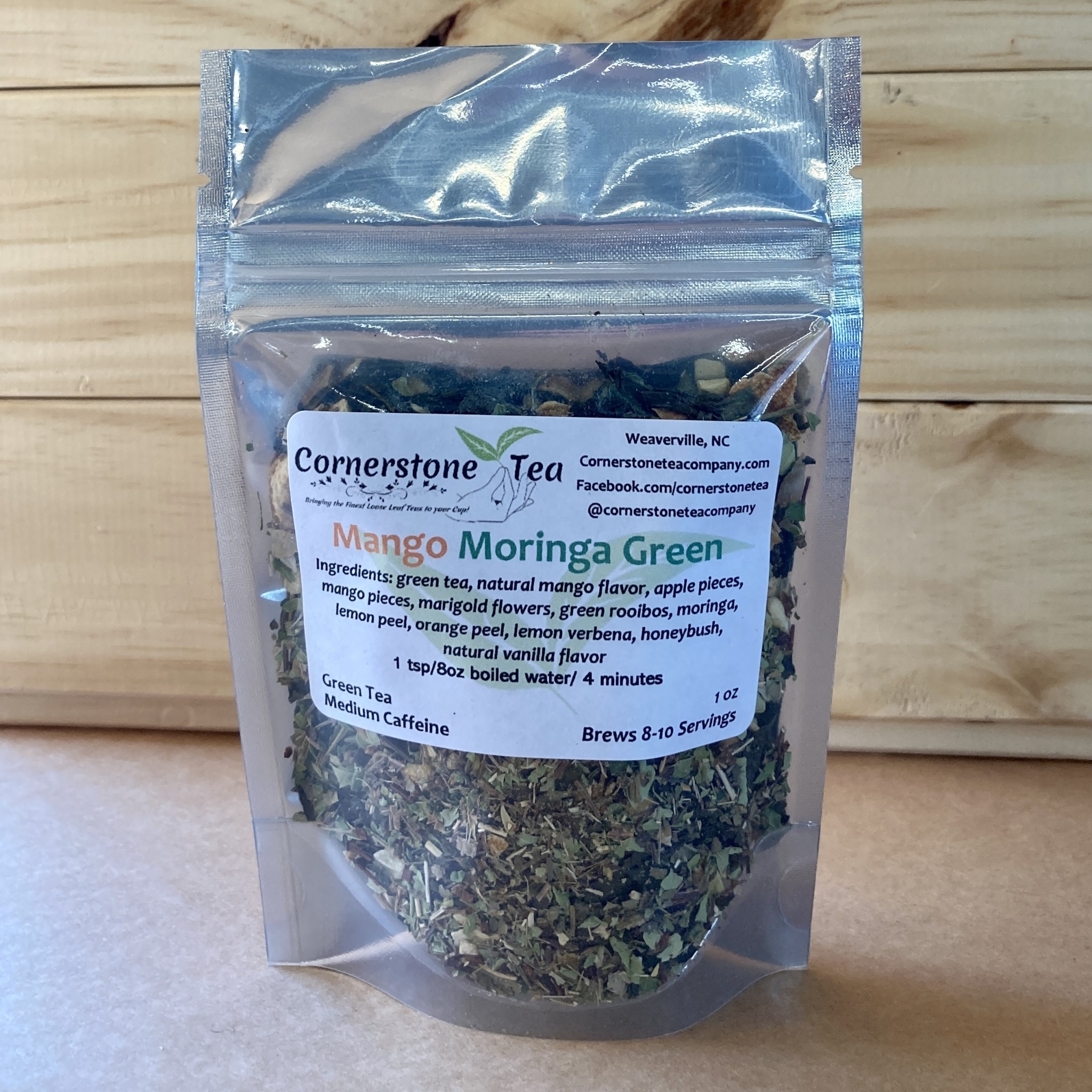 Cornerstone Tea Cornerstone Tea Mango Moringa (Green)