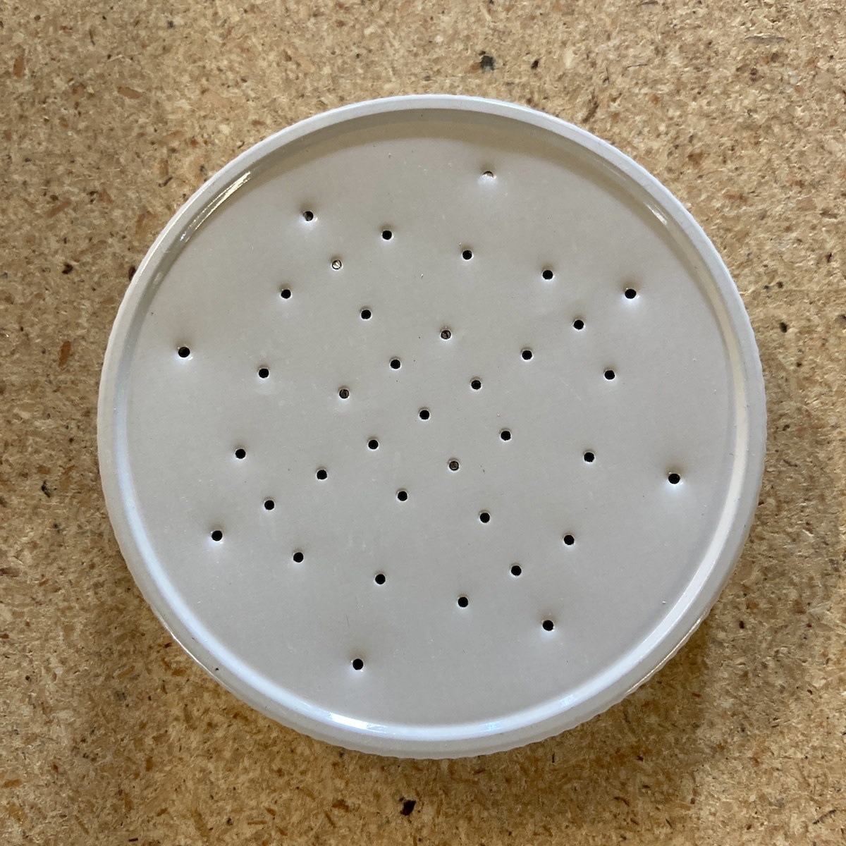 70 G Feeder Jar Perforated Lid