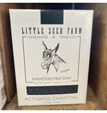 Little Seed Farm Goat Milk Soap: Activated Charcoal