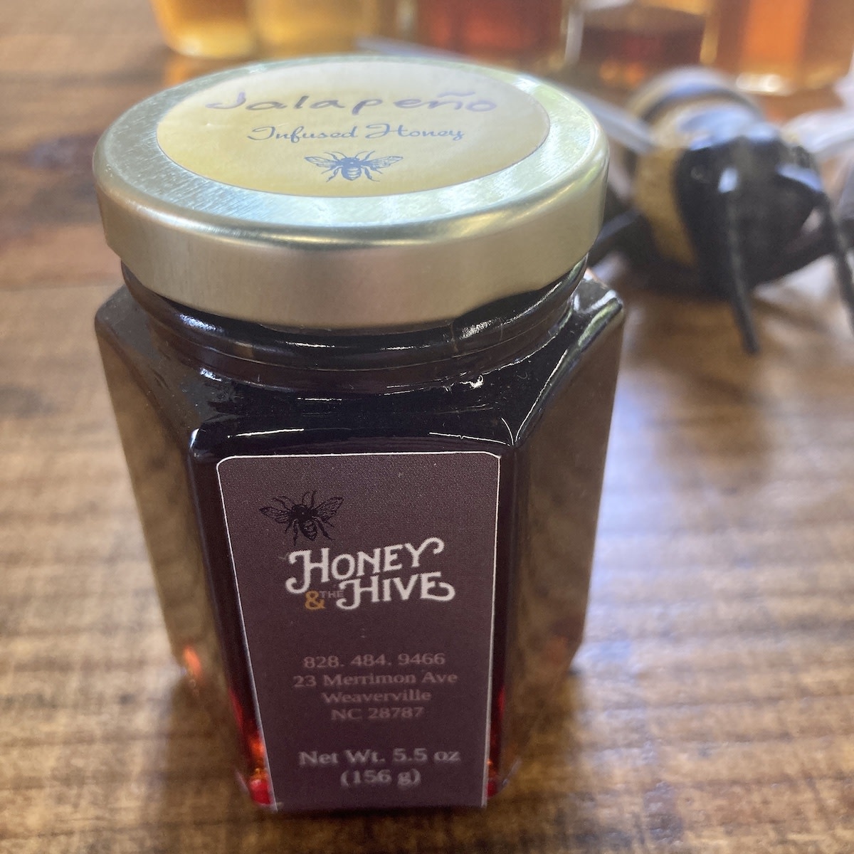 Honey & the Hive H+H Infused Honey, Jalapeno