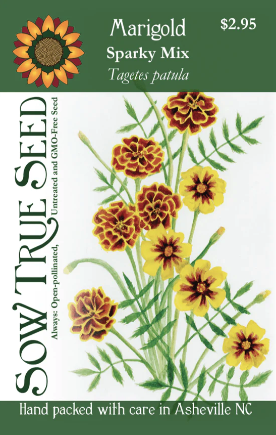 Sow True Seed Sow True Seeds, Marigold (Sparky Mix)