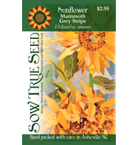 Sow True Seed Sow True Seeds, Sunflower (Mammoth Grey Stripe)