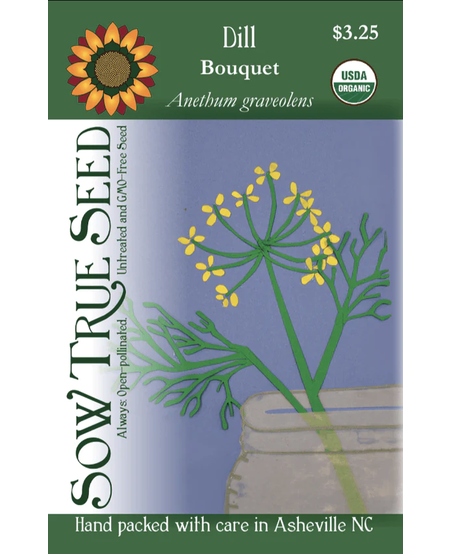 Sow True Seeds, Dill (Bouquet) - Organic