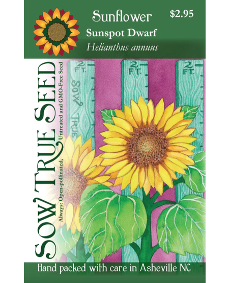 Sow True Seeds, Sunflower (Sunspot Dwarf)