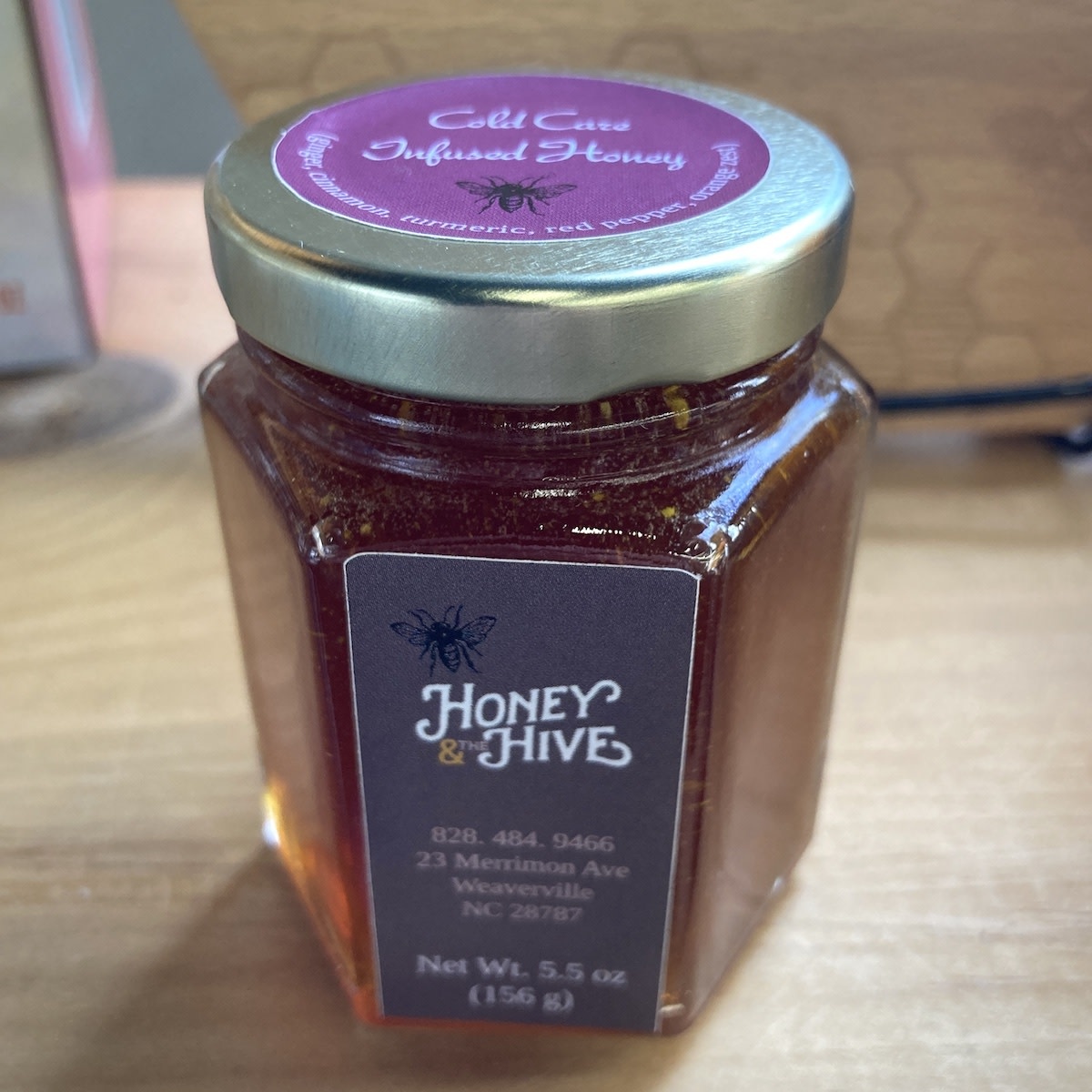 Honey & the Hive H+H Infused Honey, Cold Care
