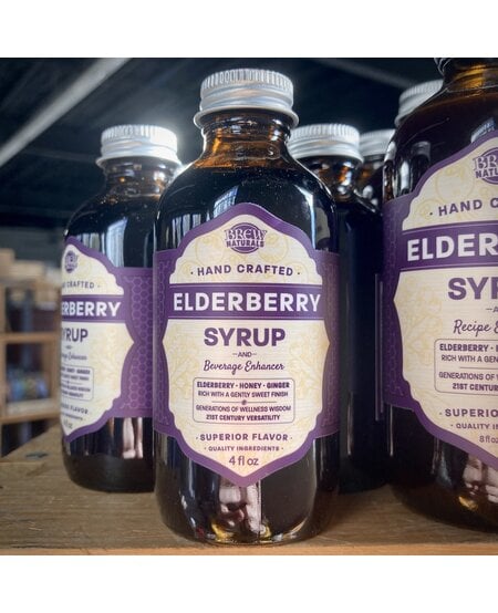 Brew Naturals Elderberry Syrup, 4 fl oz.