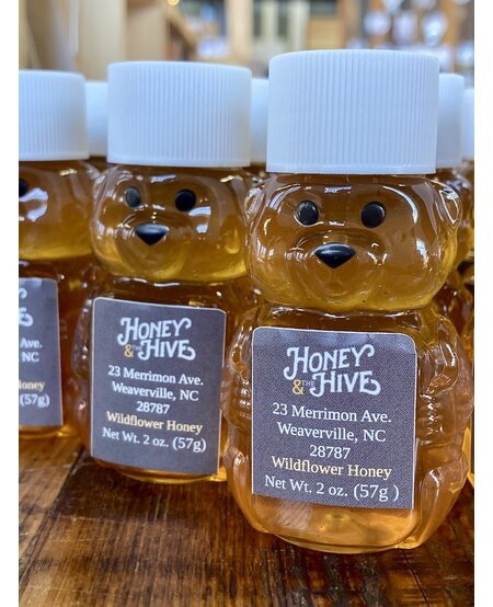 Wildflower Honey  2 oz Mini Bear