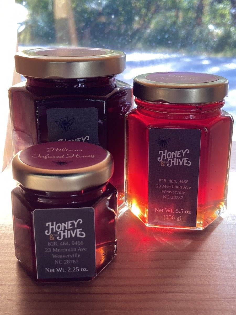 Honey & the Hive Hibiscus Infused Honey
