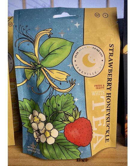 Full Moon Tea Company Strawberry Honeysuckle White, 2 oz.