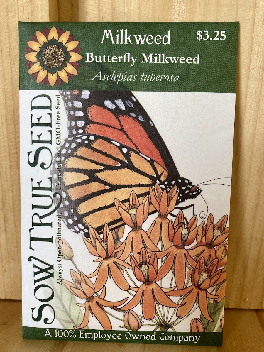 Sow True Seed Sow True Seeds, Milkweed (Butterfly)