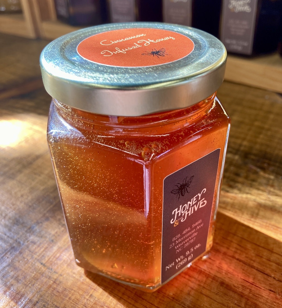 H+H Infused Honey, Cinnamon Honey and the Hive