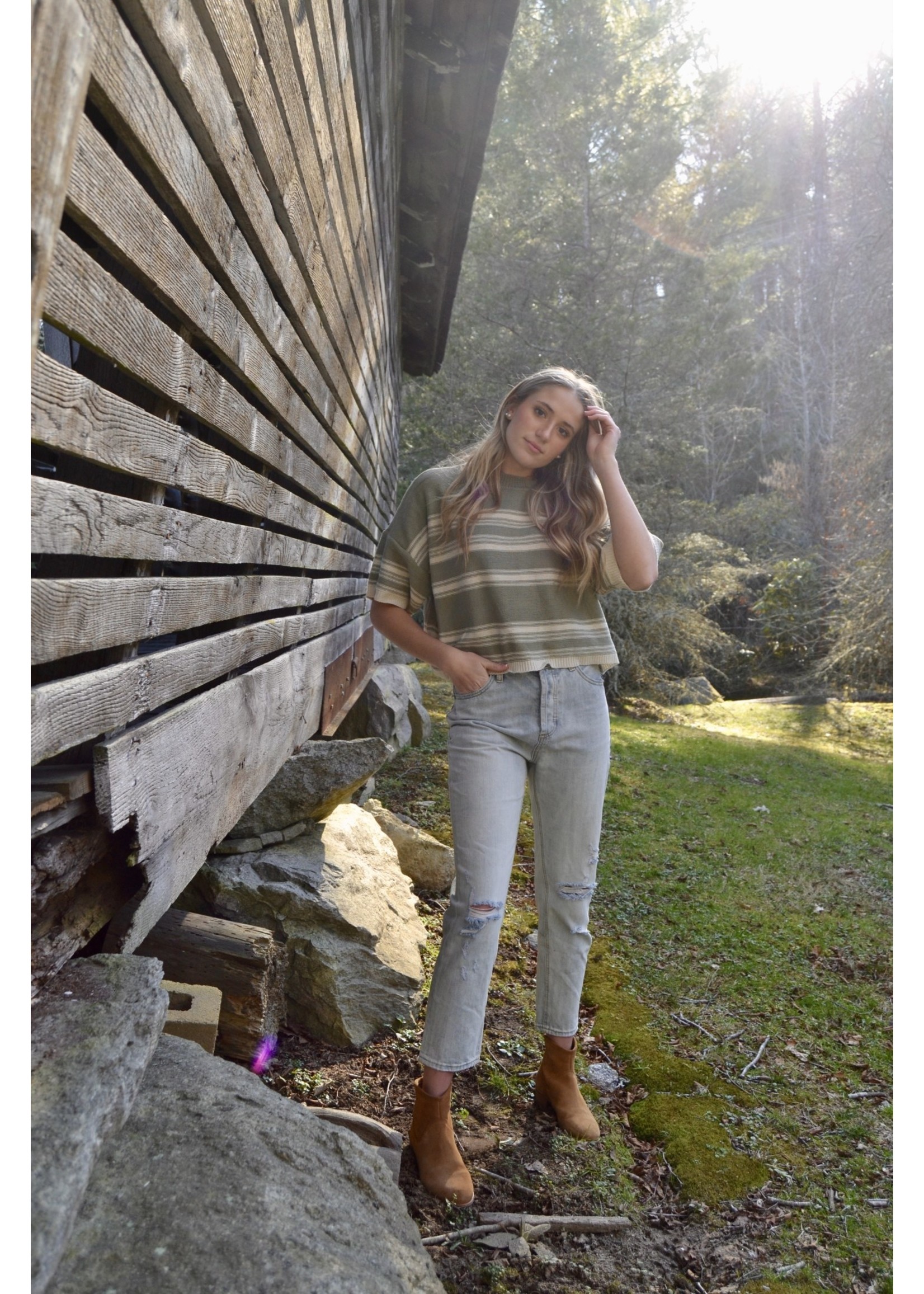 Blank Paige Mom Jeans - The Molly Grace