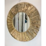 Wood Circle Mirror
