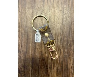 Upcycled LV keychain chain wristlet – Anagails
