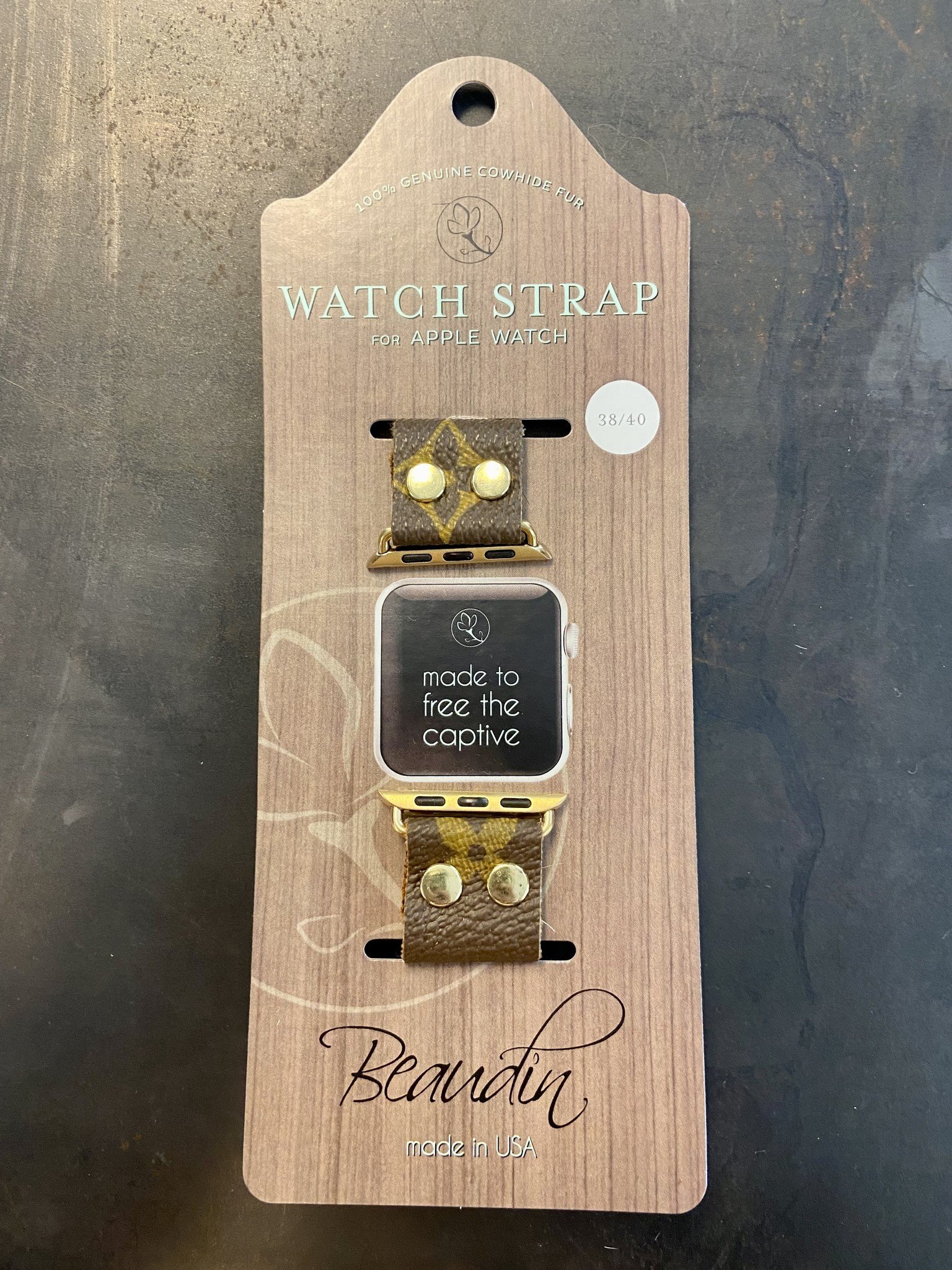 Authentic Louis Vuitton Apple Watch Band 