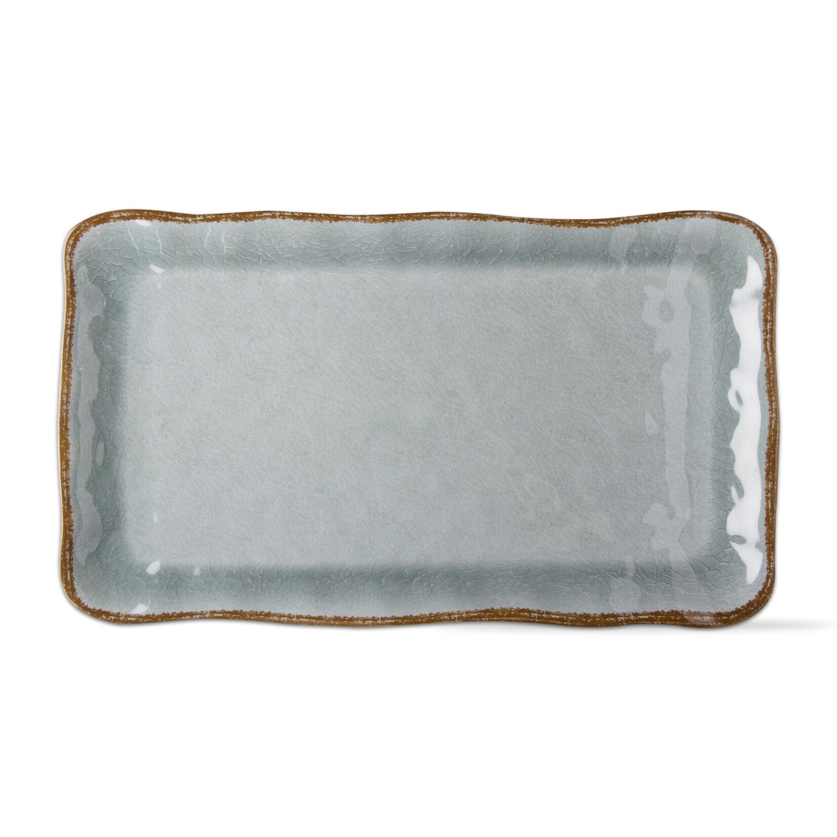 Slate Blue Veranda Melamine Platter