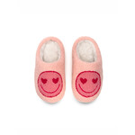 Kids Pink Happy Slippers