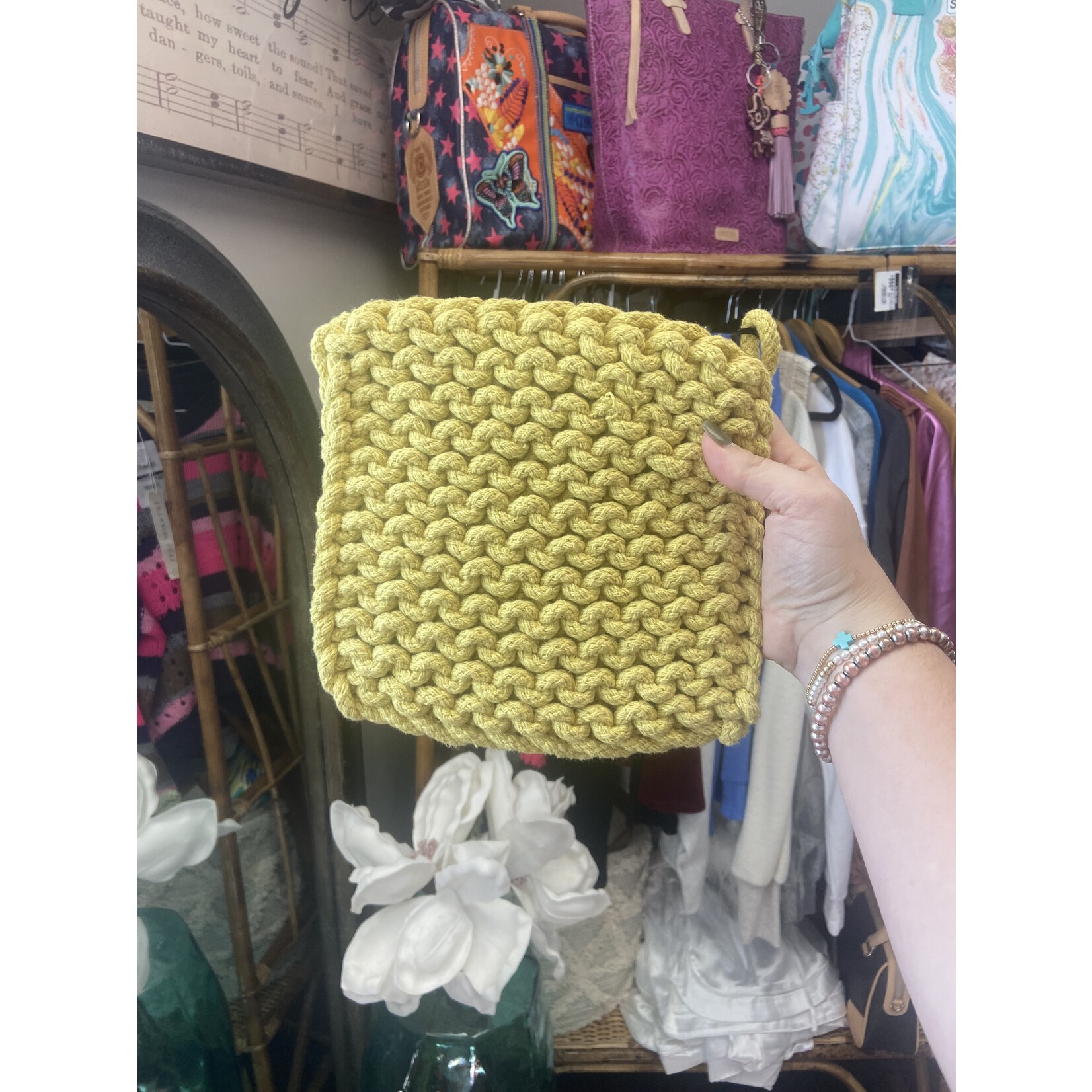 8" Square Cotton Crocheted Pot Holders