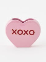 Ceramic XOXO Heart Vase