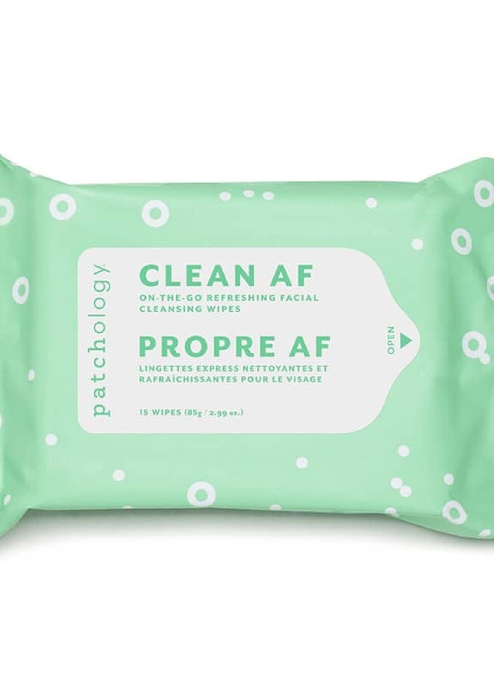 Clean AF Facial Cleansing Wipes - 15