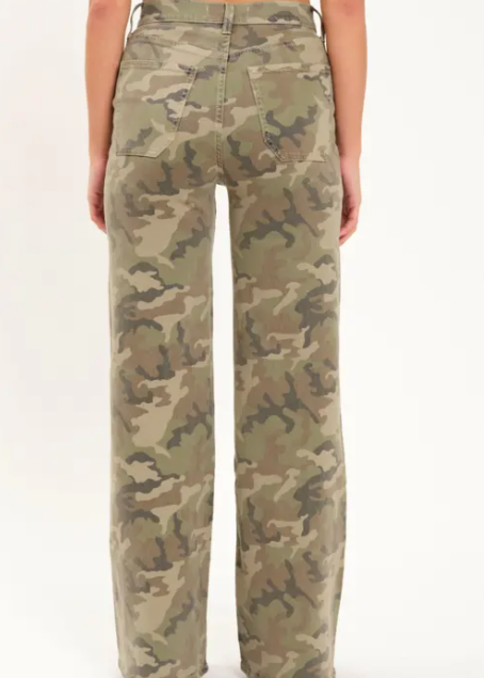 Far Out Patch Pocket High Rise Wide Leg