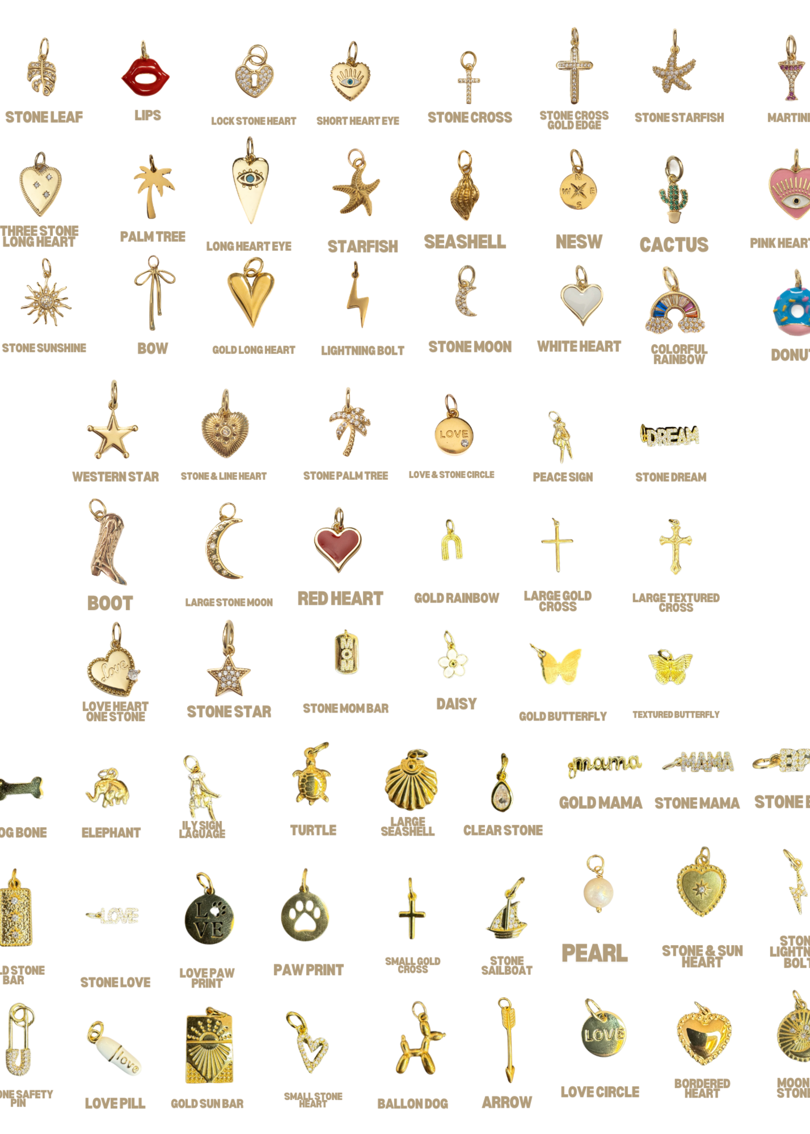 Charm Bar Charms