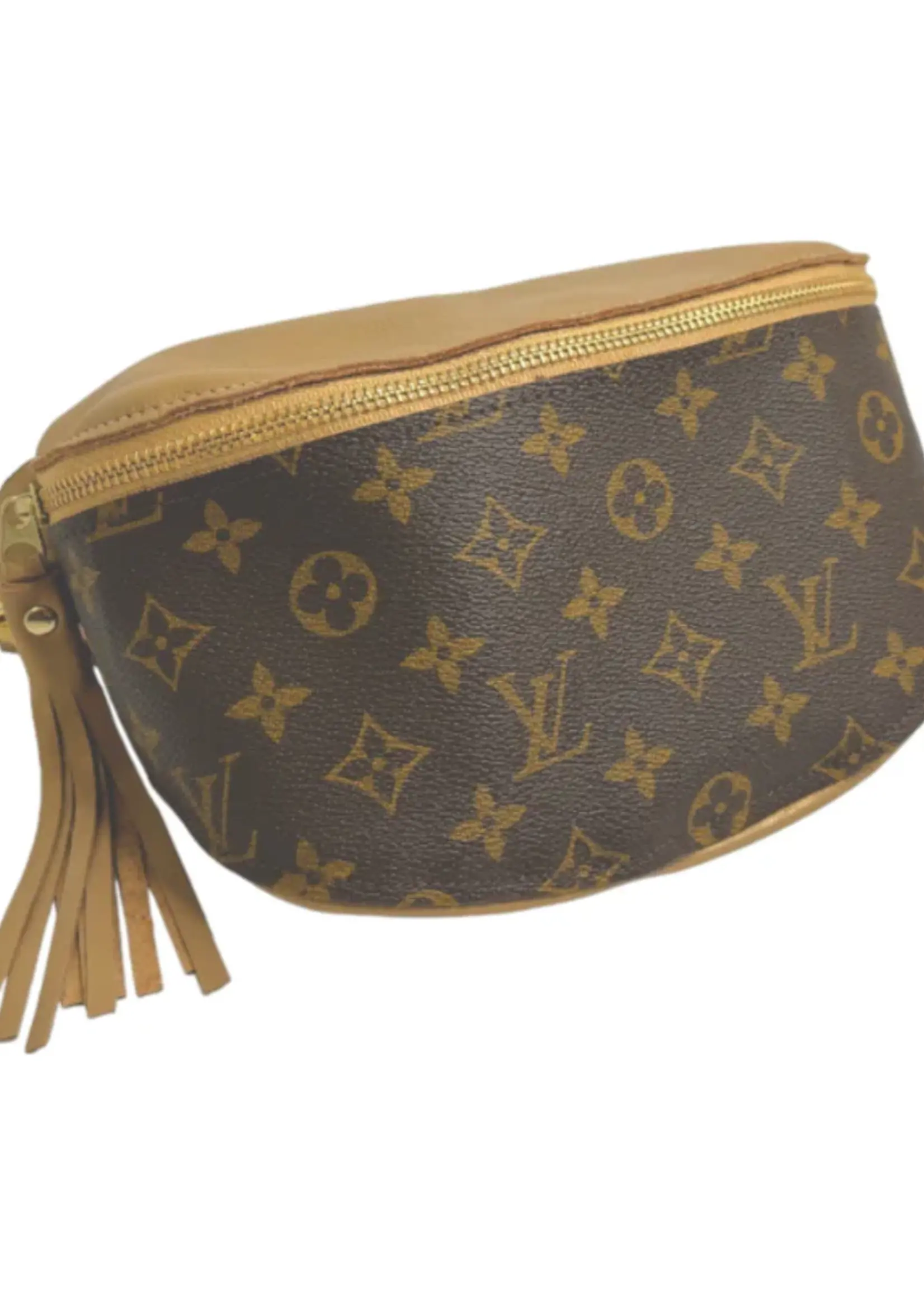 Full Bronze LV Front Britt Belt Bag
