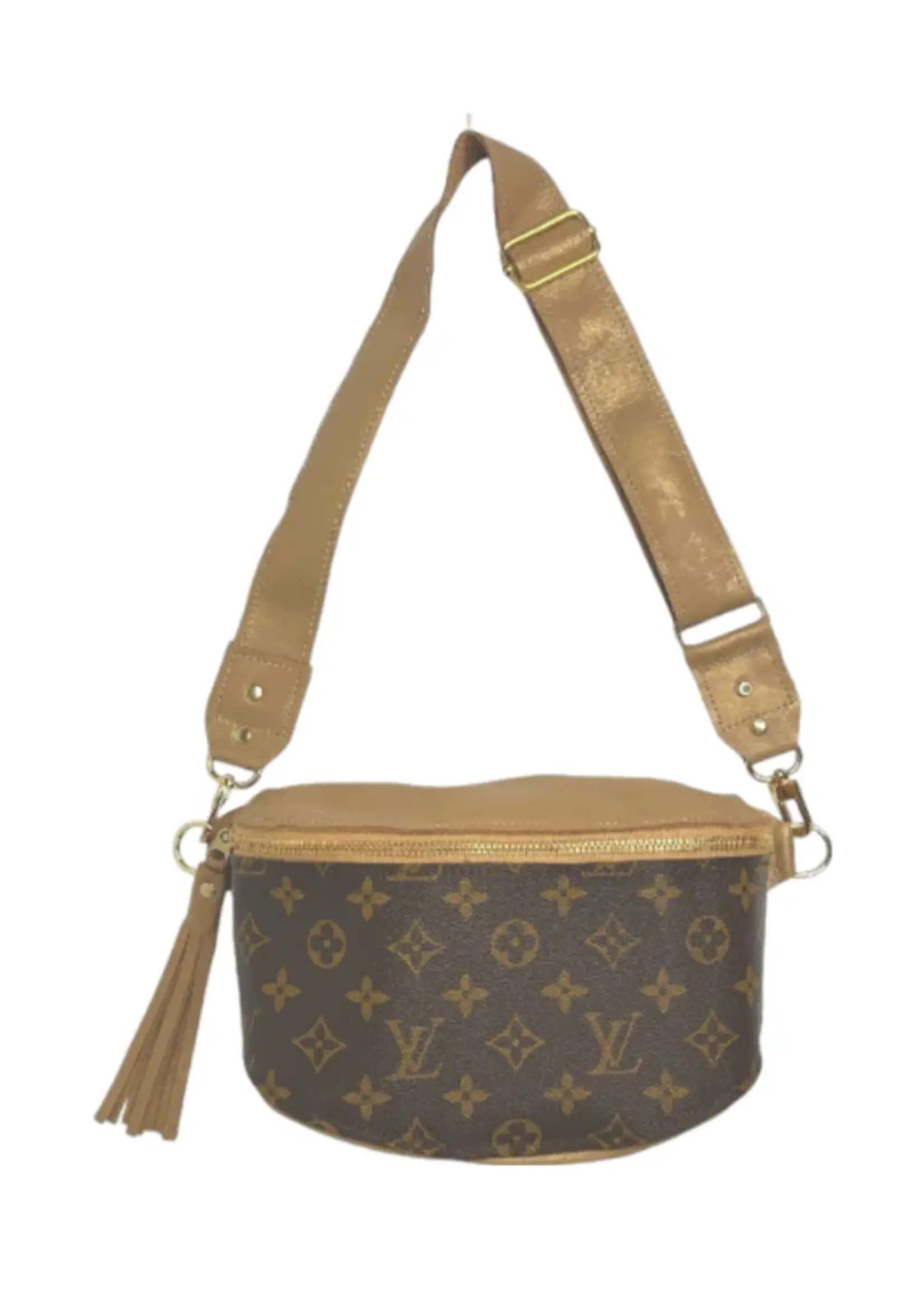 Full Bronze LV Front Britt Belt Bag
