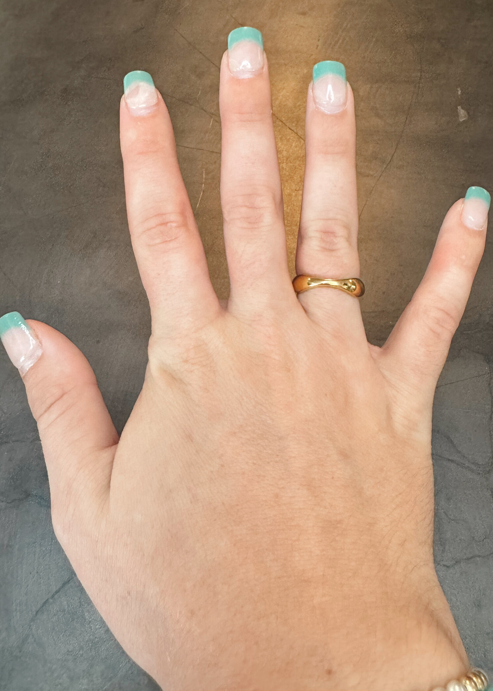 Gold Waterproof Ring