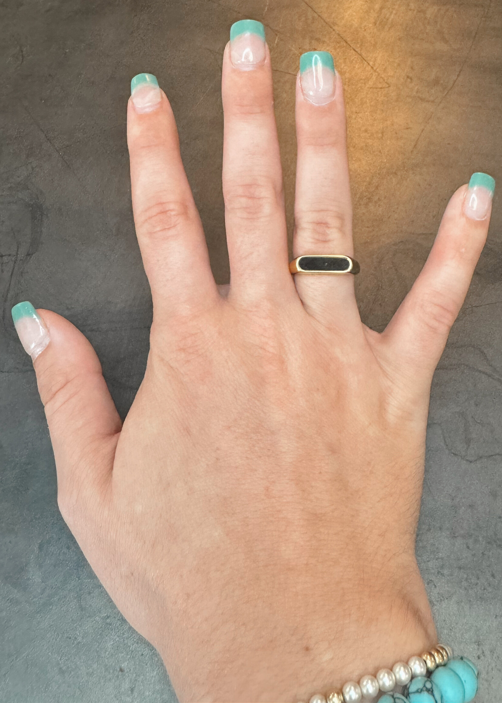 Gold Waterproof Ring