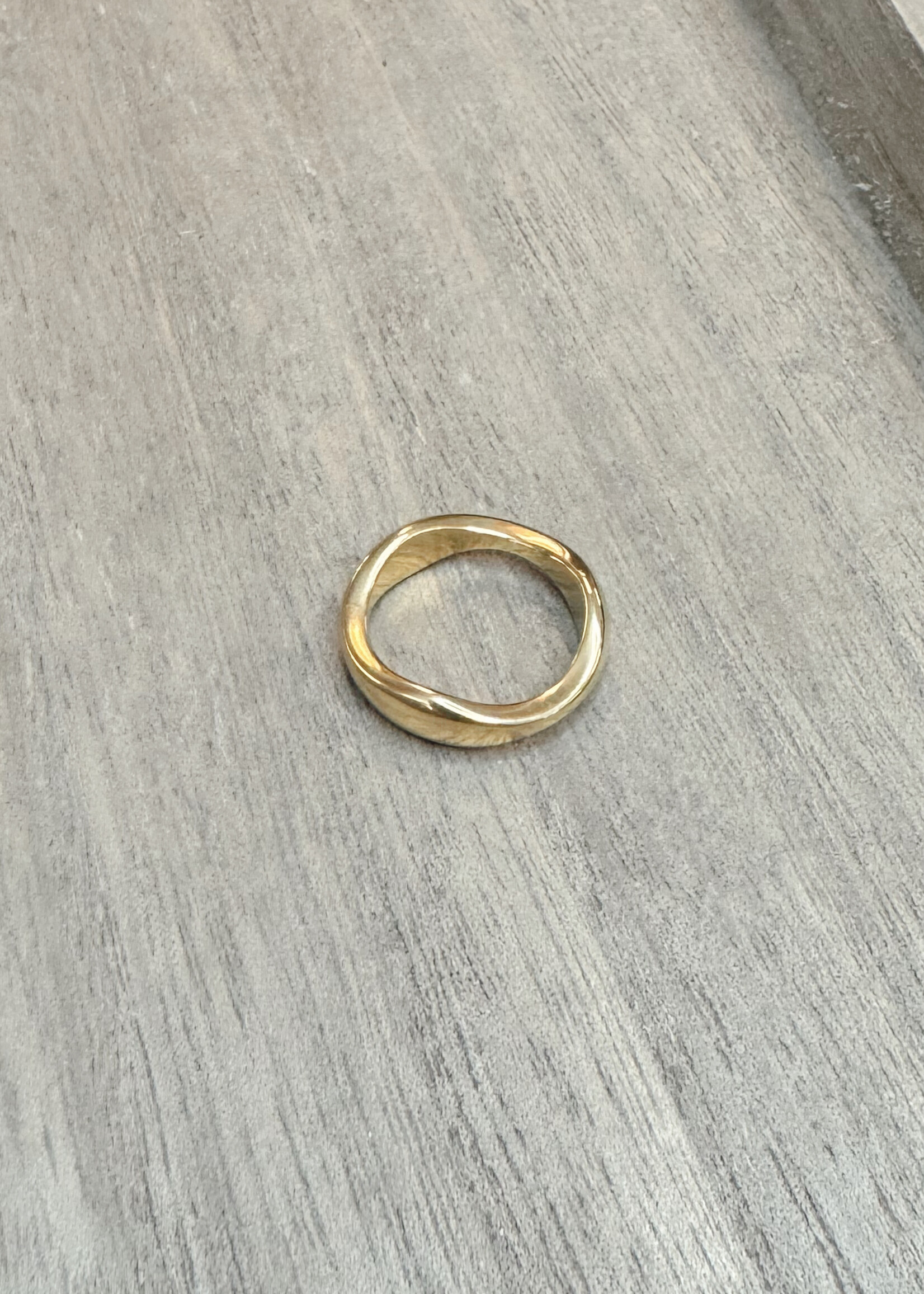 Gold Waterproof Ring