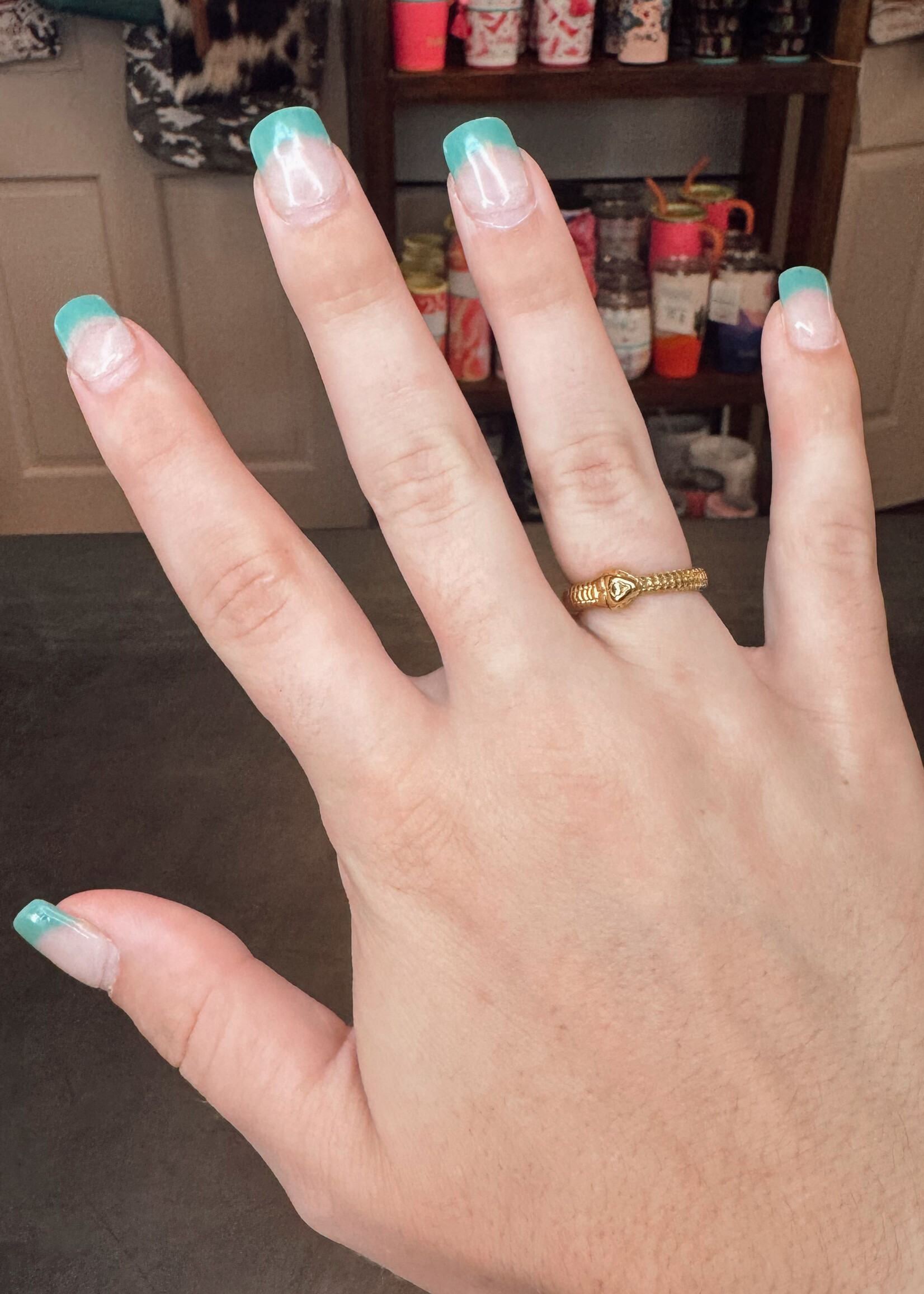 Gold Waterproof Ring