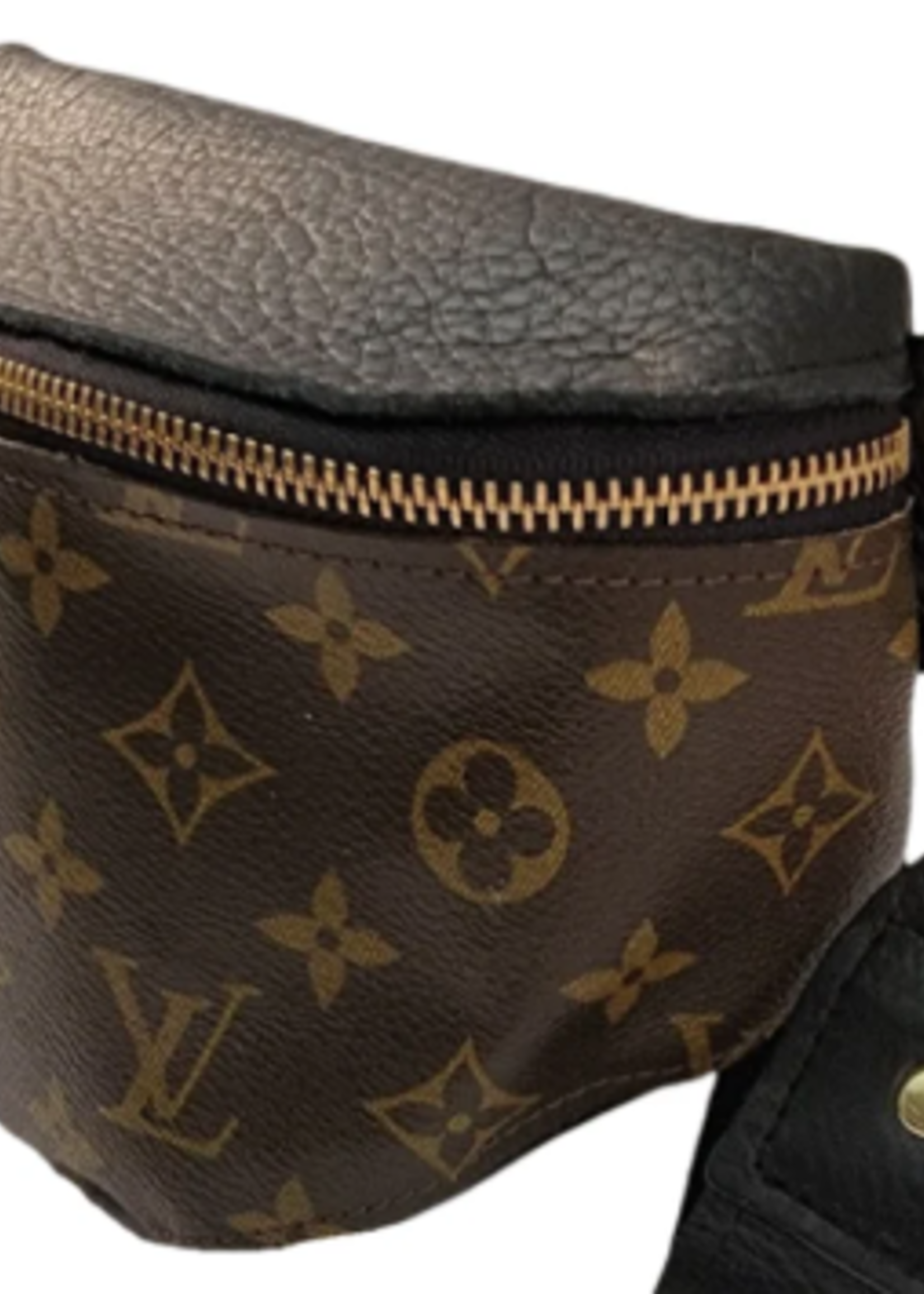 Full Black LV Front Britt Belt Bag