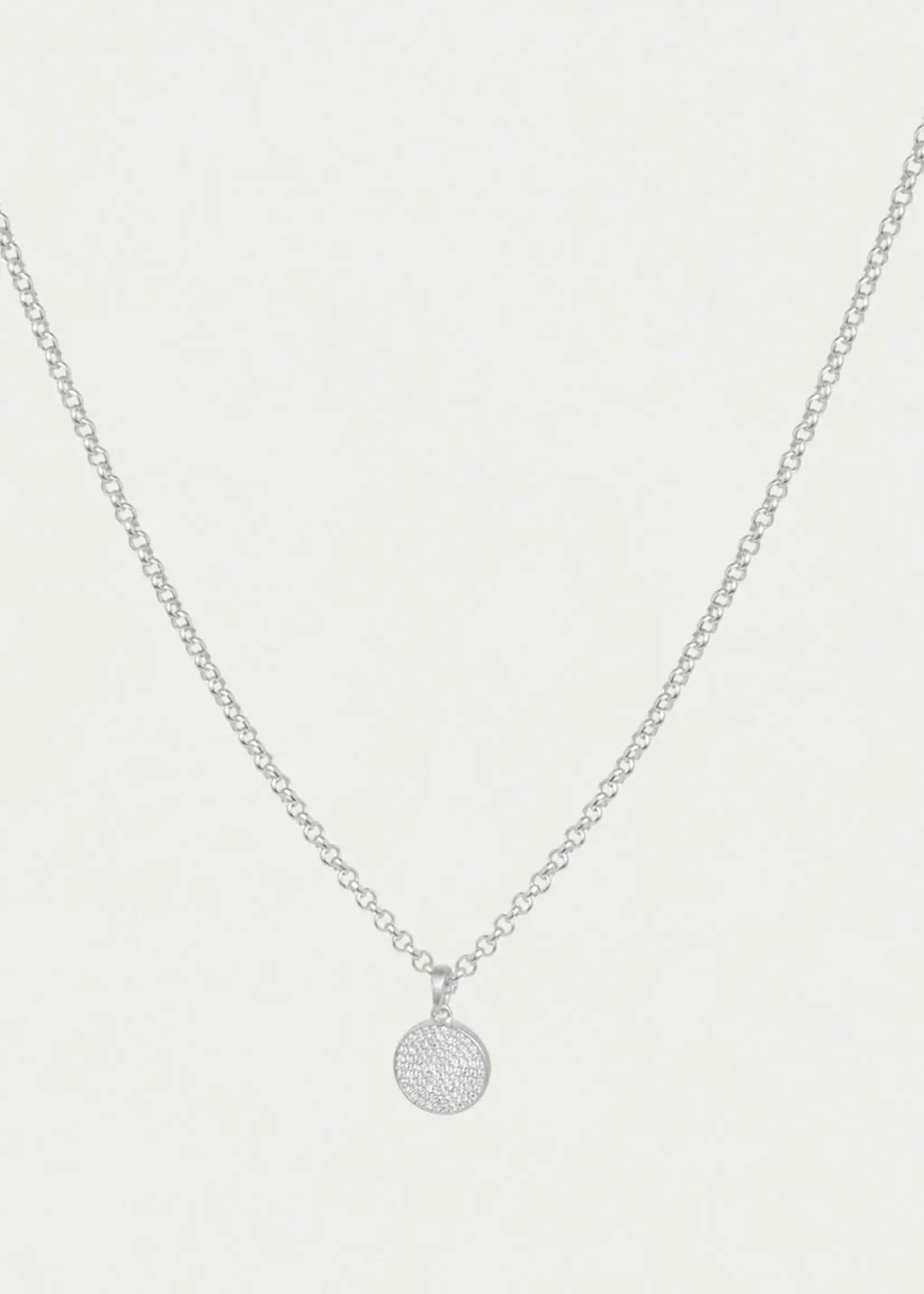 Madeleine Pave Pendant Necklace