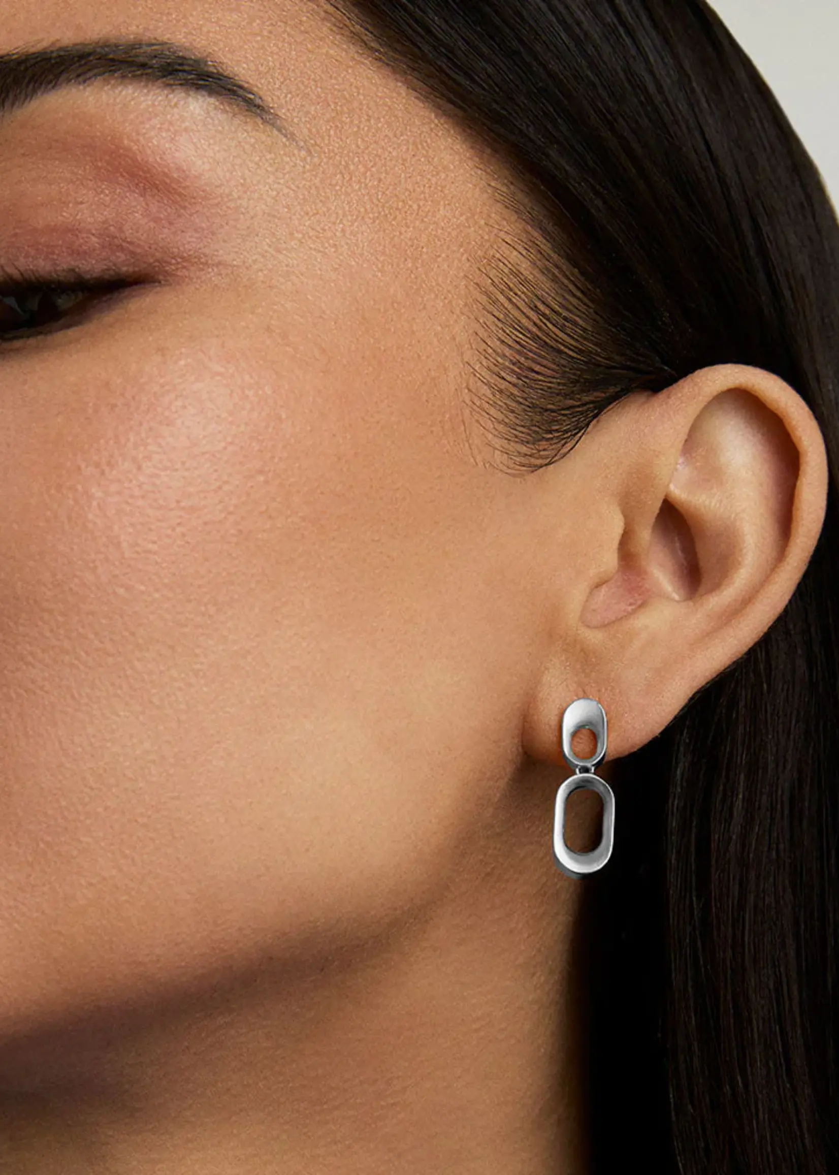 Bleecker Mini Drop Earrings (Gold & Silver)