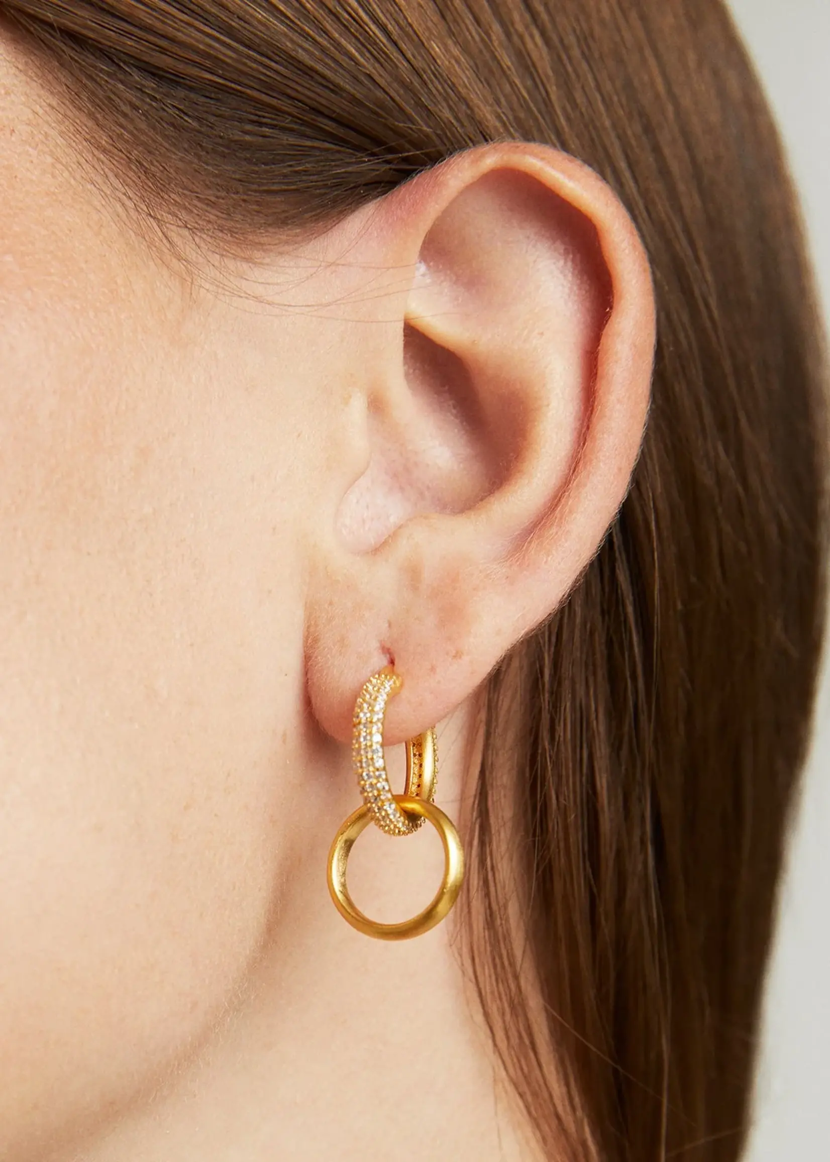 Signature Drop Hoop Pave