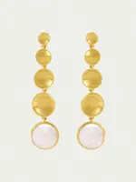 Sol Statement Gemstone Drop Earrings