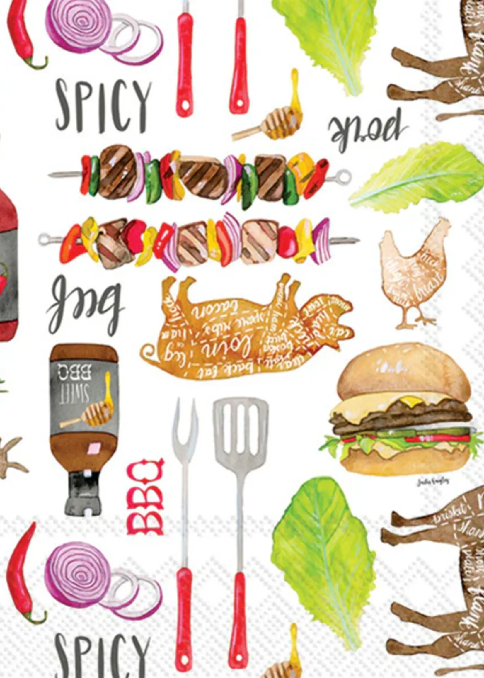 Cocktail Napkin (Pattern Options) -