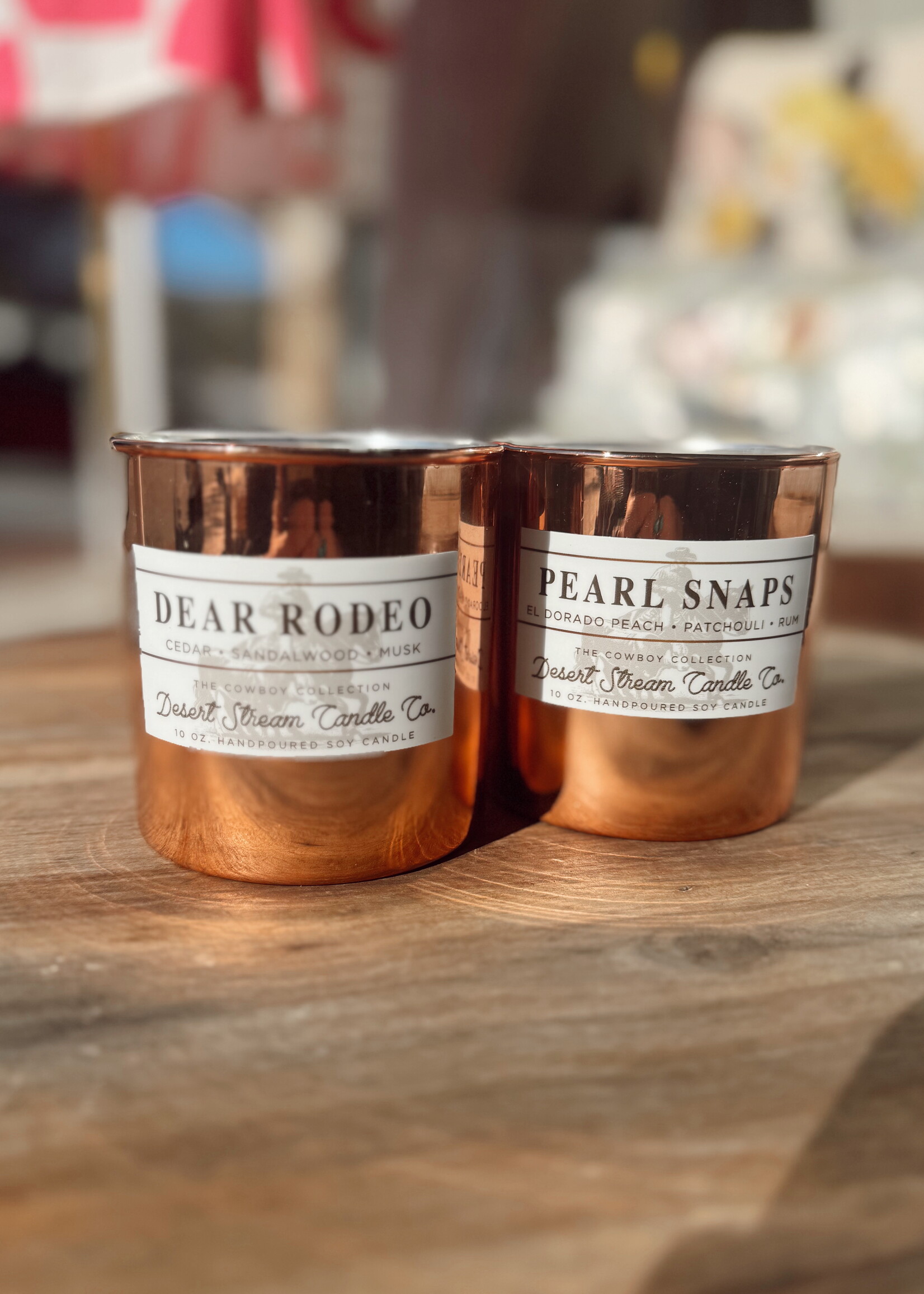 Cowboy Collection Copper Jar