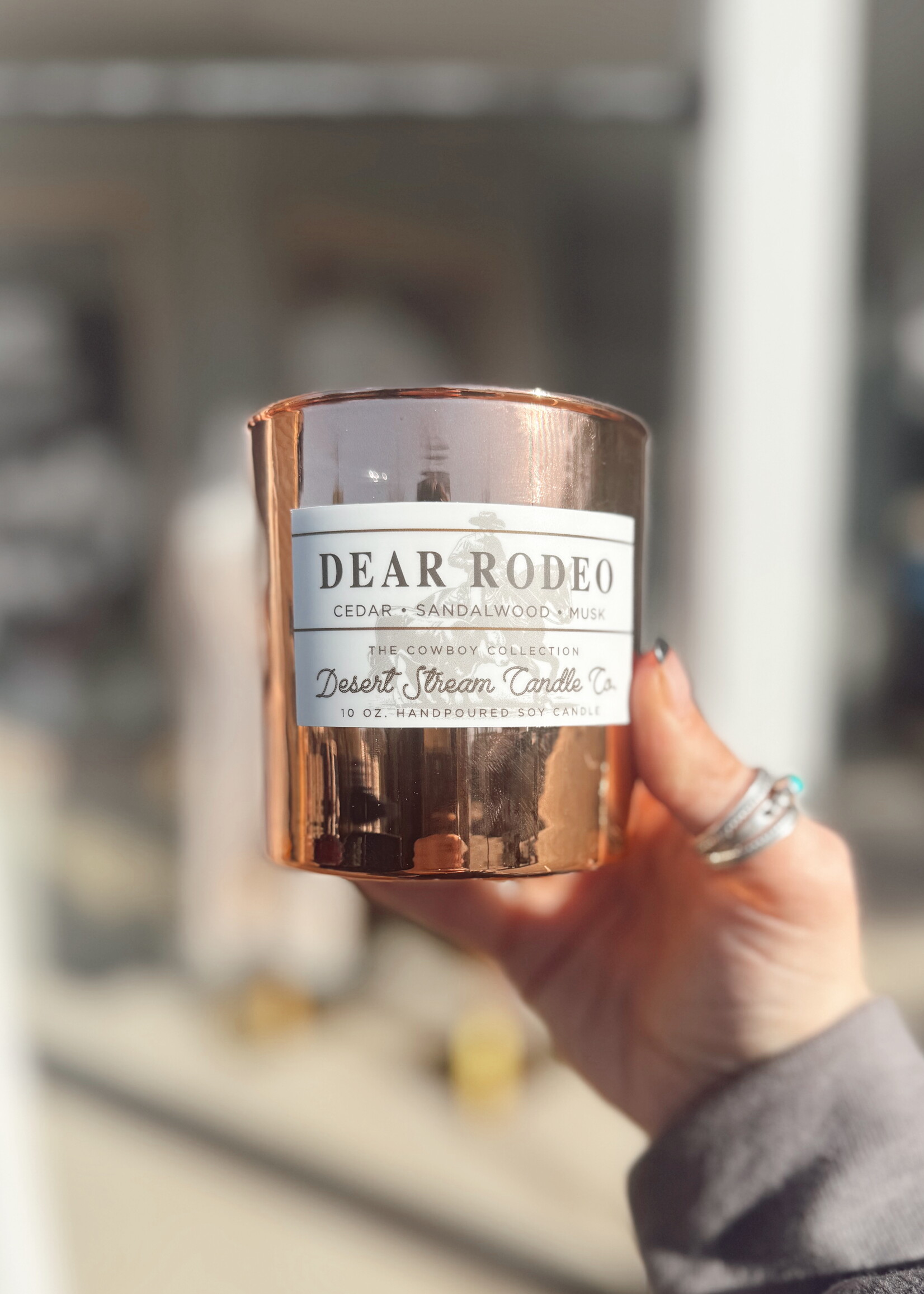 Cowboy Collection Copper Jar