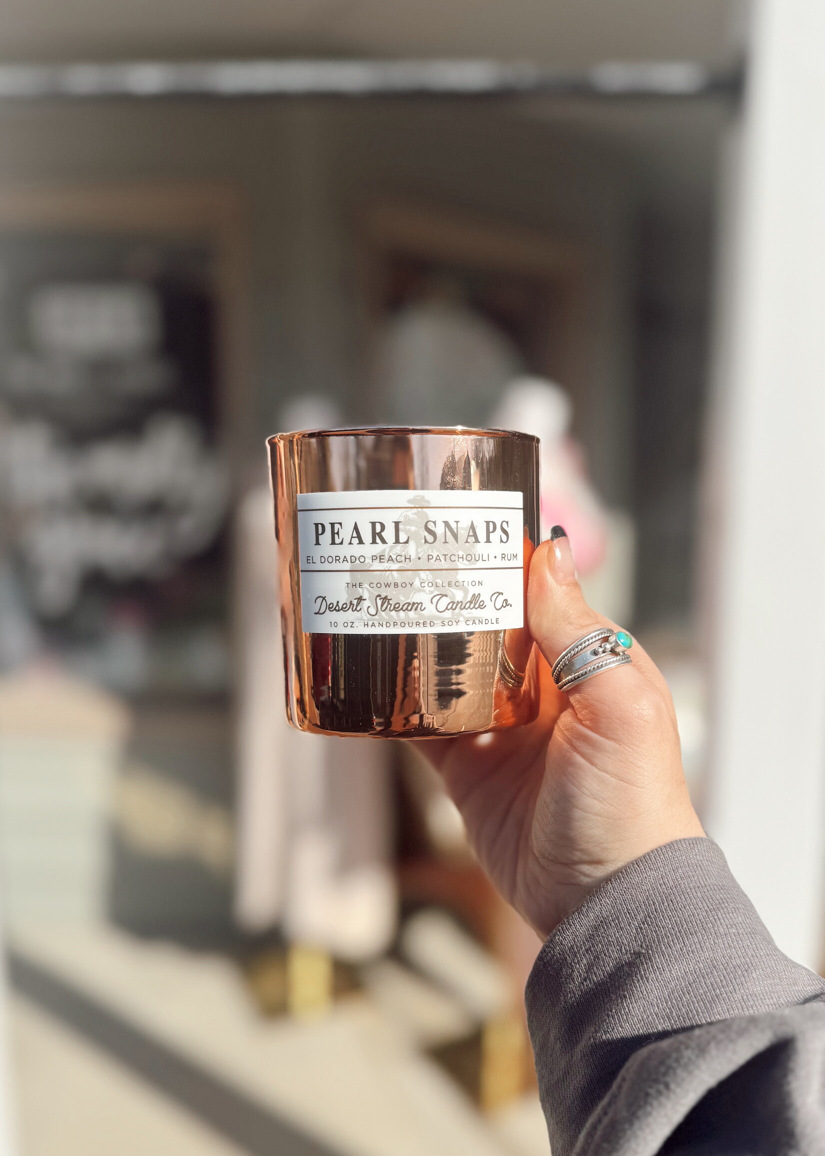 Cowboy Collection Copper Jar