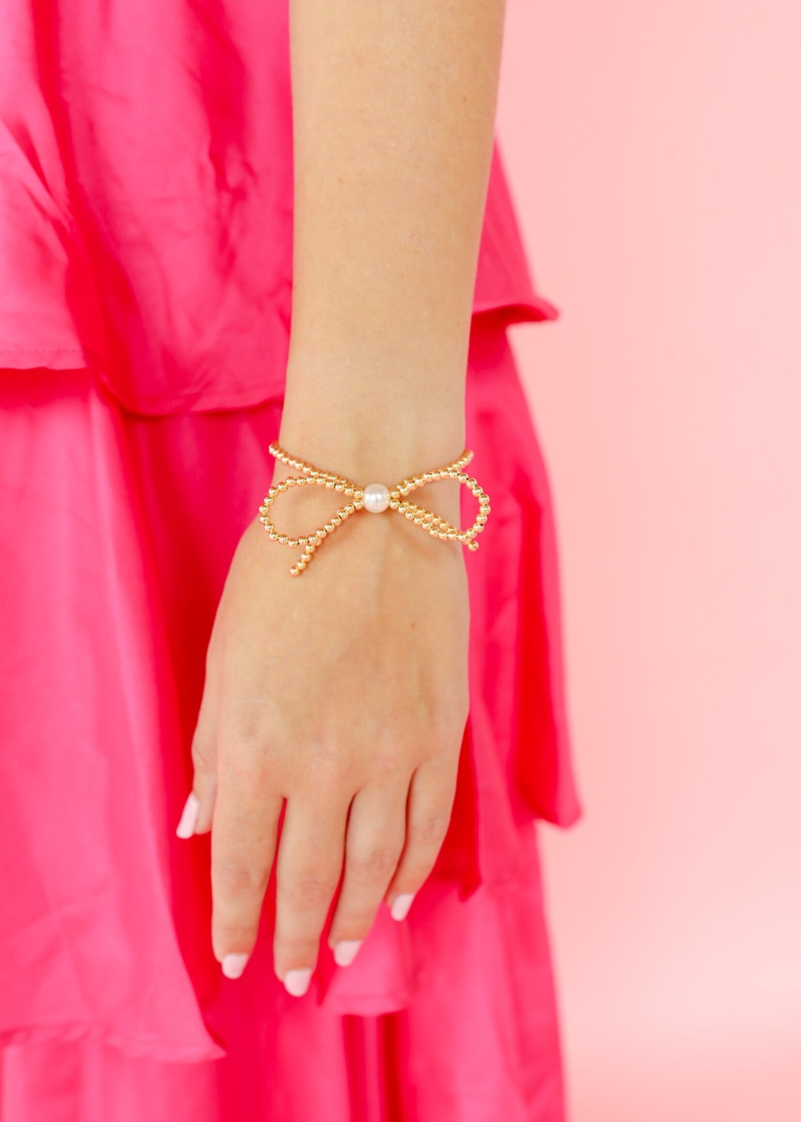 Gold Bow Bracelet