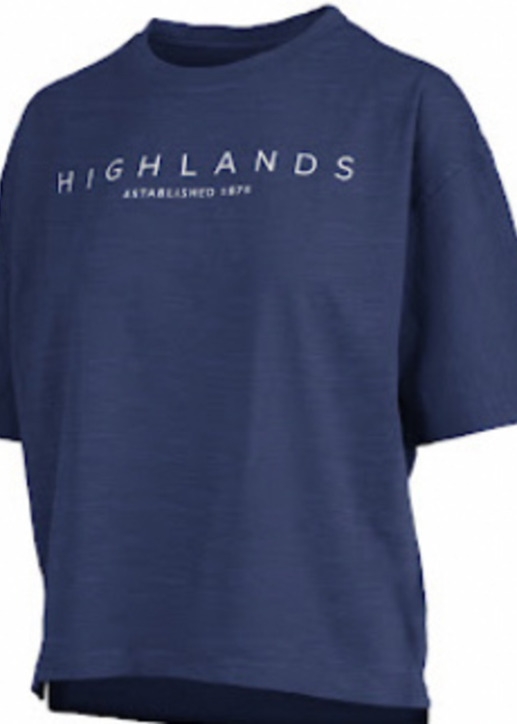 Highlands Est. Short Sleeve Crew Oversized Slub Tee