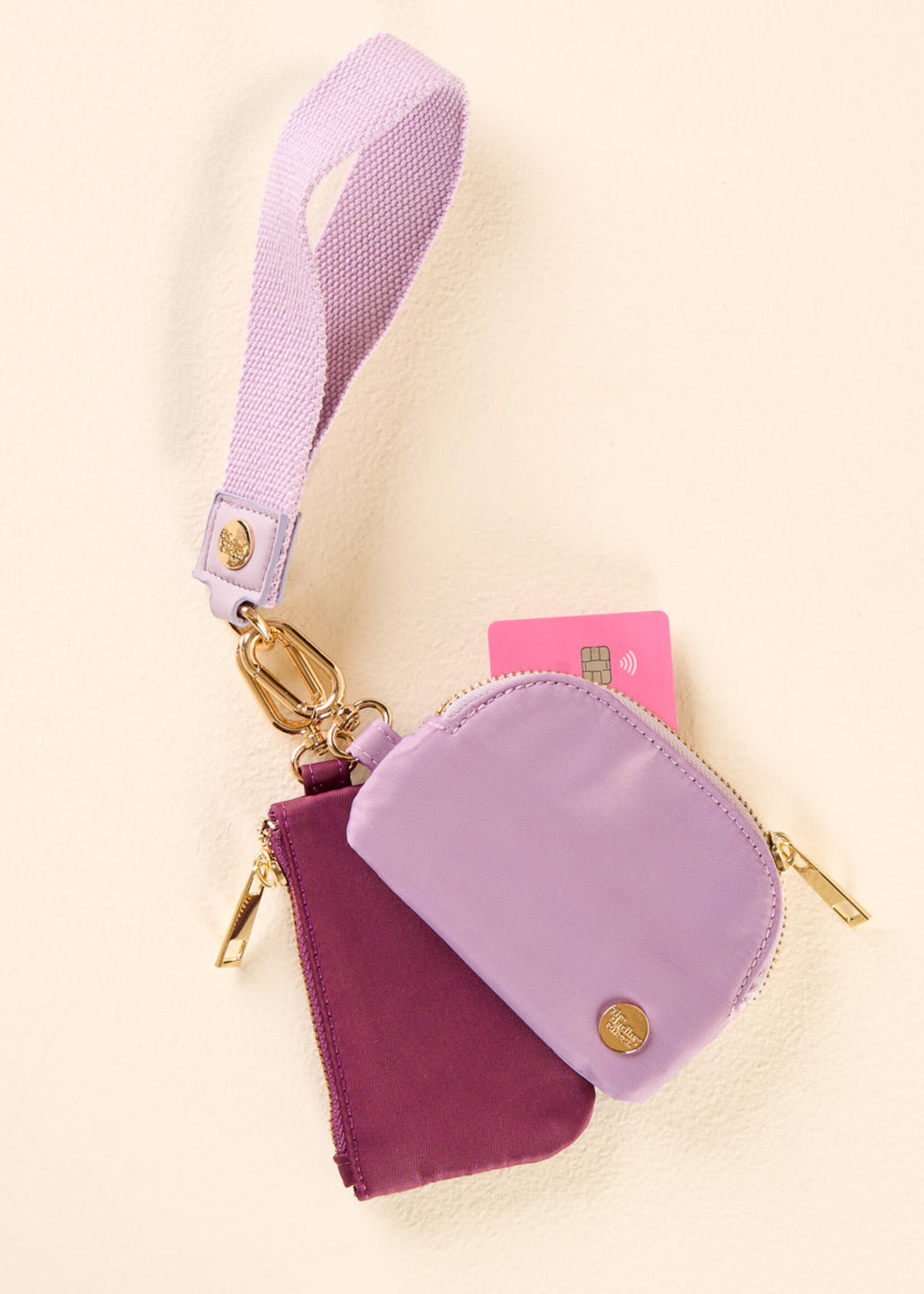 Dynamic Duo Pouch Wristlet -